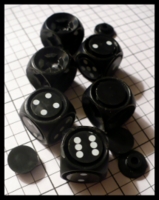 Dice : Dice - 6D - Dirk's Dice Interchangeable Face Black - Ebay Jan 2010